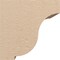 Ekena Millwork 9"W x 9"D x 9"H Wide Van Buren Rough Cedar Woodgrain TimberThane Corbel, Primed Tan CORUR09X09X09VANRCPR - alternate 2